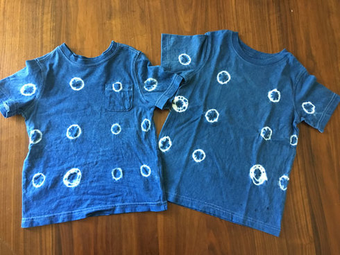 Toddler Shibori T-shirts
