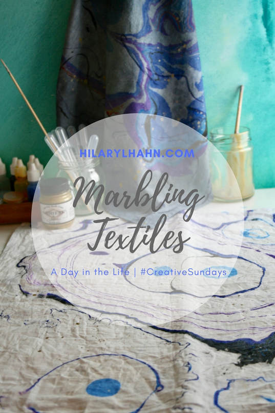 Marbling Textiles Workshop Event