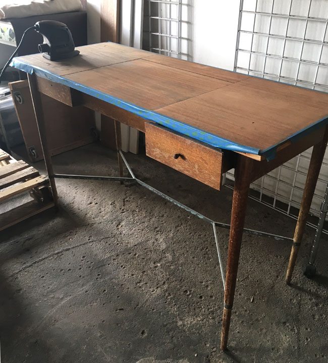Diy Refinishing A Vintage Desk Hilary L Hahn
