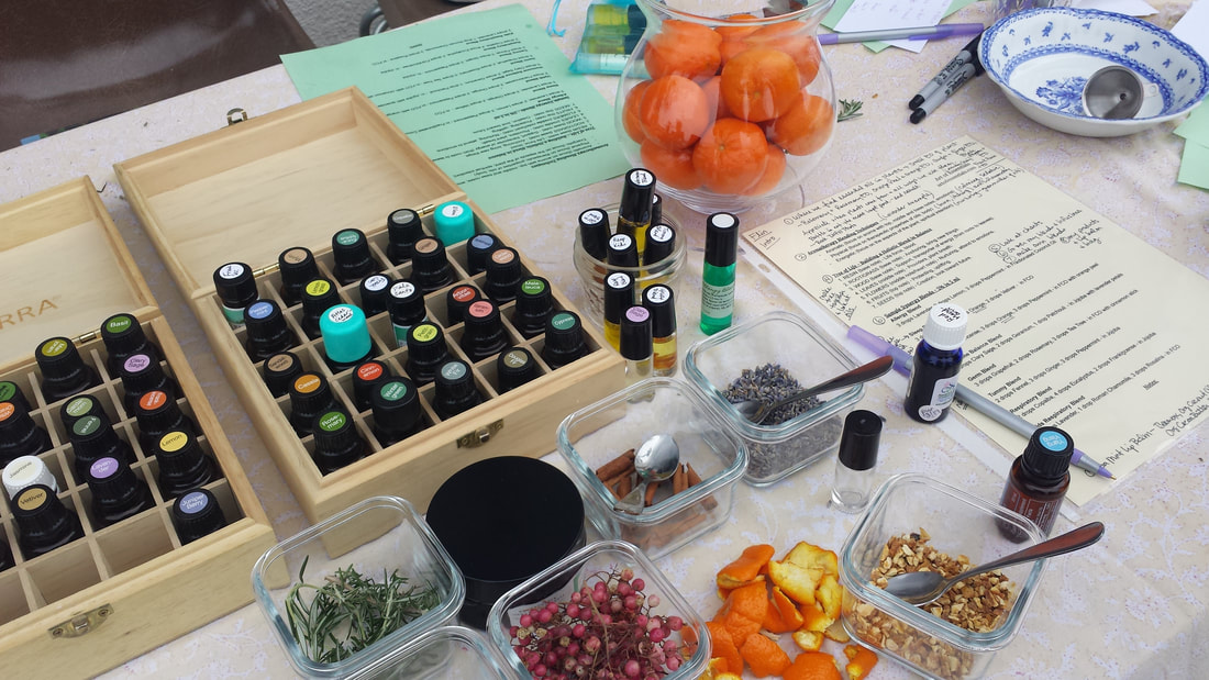 Essential oil and aromatherapy workshop