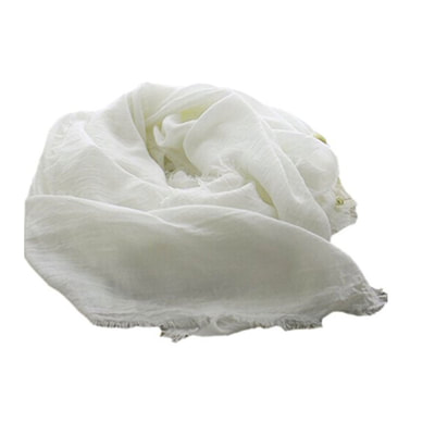 Soft Cotton Rayon scarf for Shibori 