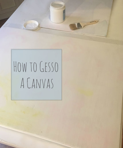 How To Gesso A Canvas