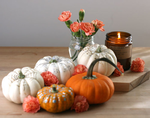Mandala pumpkin designs carve-free pumpkins