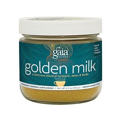 Turmeric golden milk powder with dates 