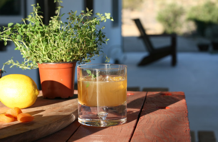 Bourbon, Apricot and Thyme