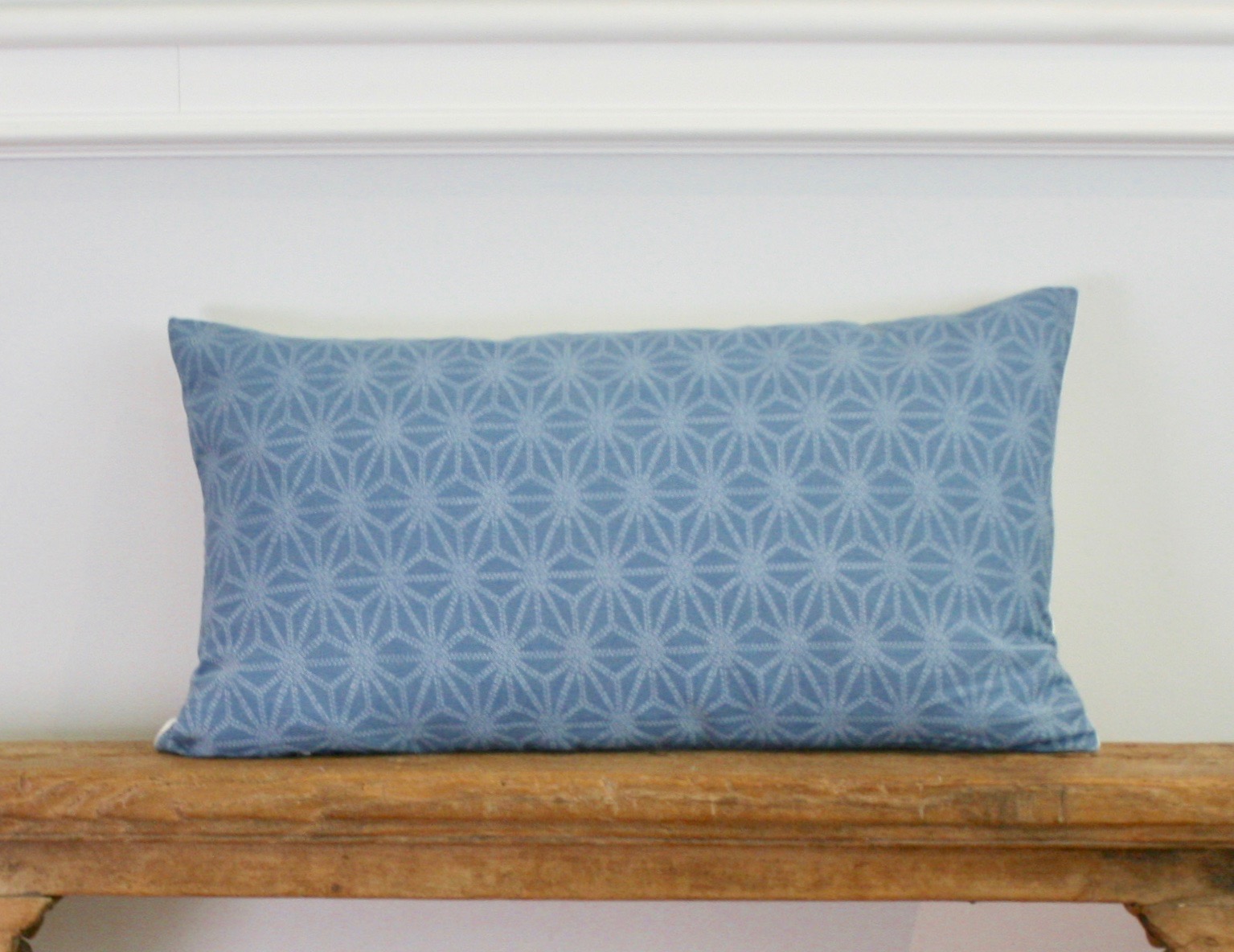 Fuji Sky Blue Outdoor Lumbar Pillow – Anyon Design and Atelier